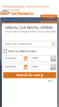 Mobile Screenshot of getrentalcar.com